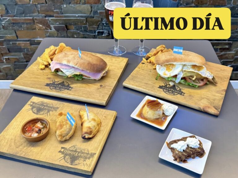 2 Entrepanes XXL + 2 Entrantes + 2 postres + 2 bebidas a elegir