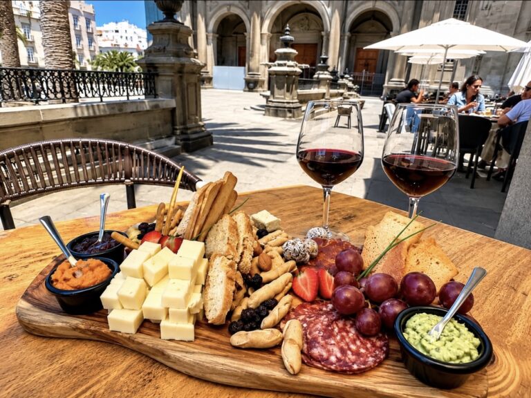 Completa Tabla de ibéricos para 2 + 2 Copas de Vino o Cañas